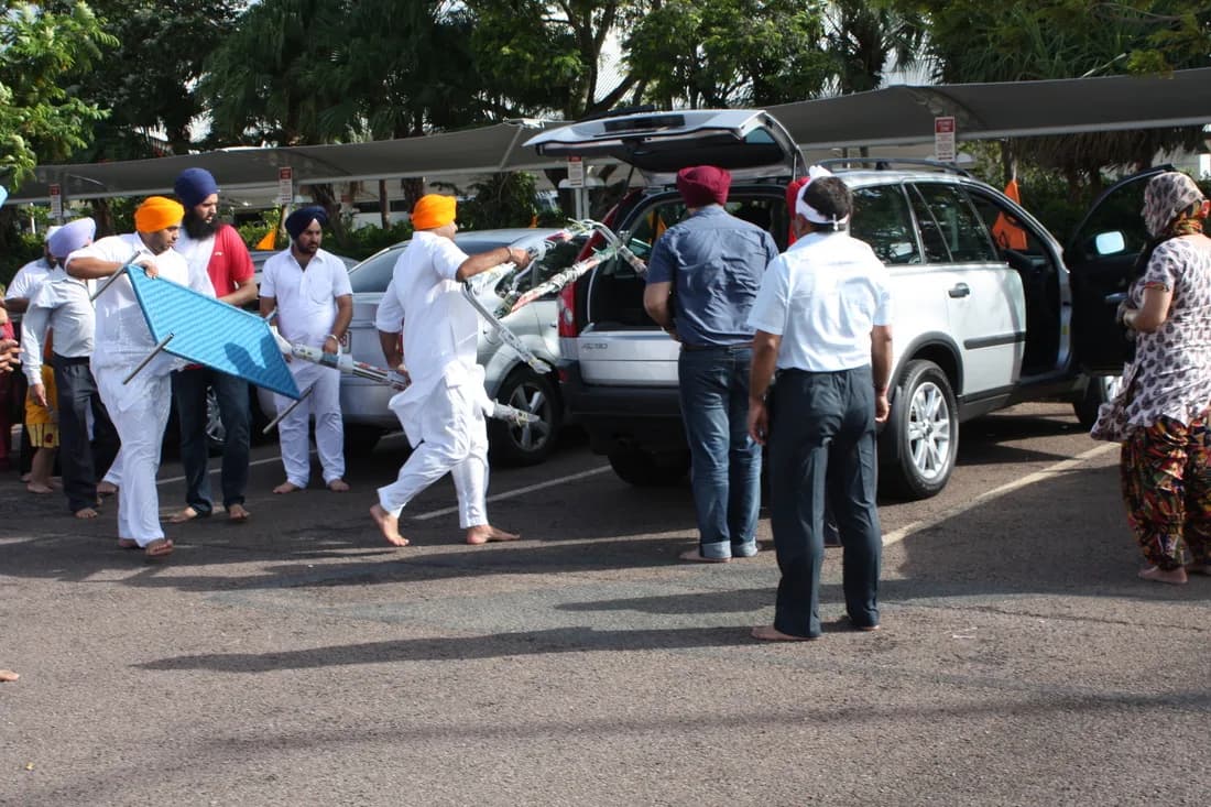 SGGS Ji Arrival — Gurdwara Sahib Darwin