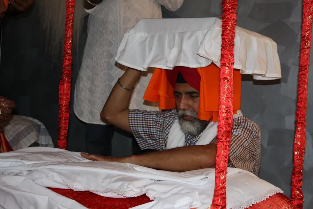 SGGS Ji Arrival — Gurdwara Sahib Darwin